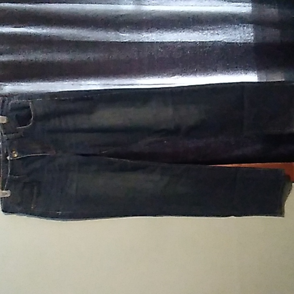 Dark blue jeans